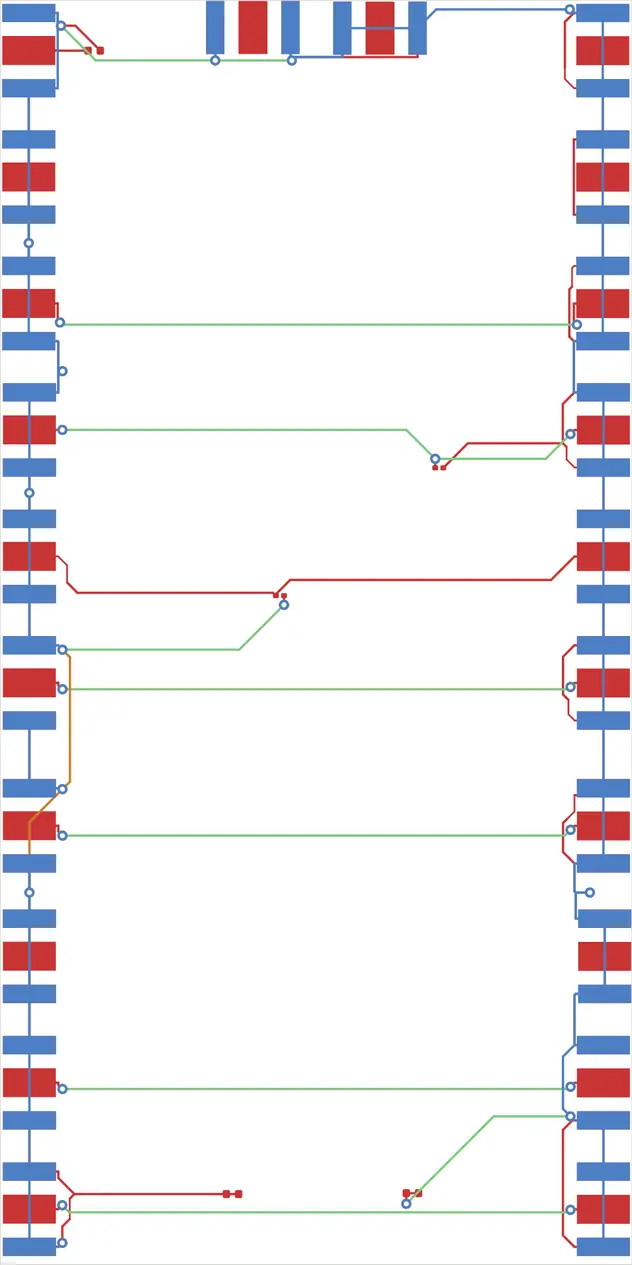 Antmicro signal-integrity test board routed by Freerouting