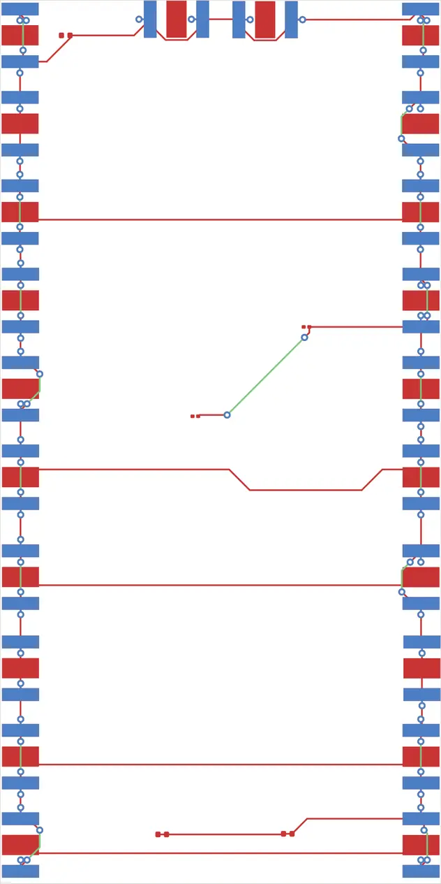 Antmicro signal-integrity test board routed by TraceMaker
