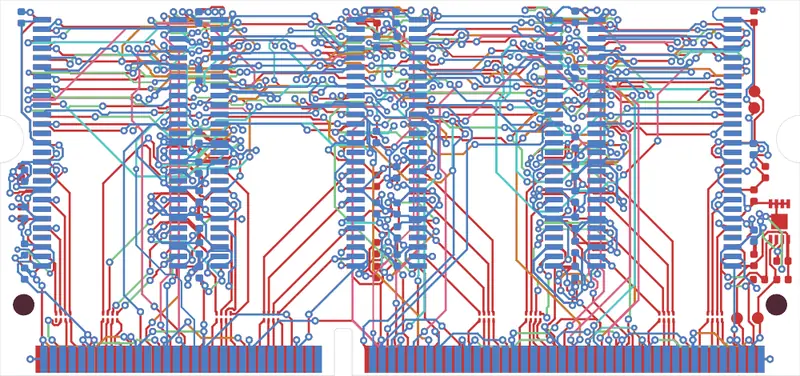 Antmicro STM32H7 HDMI SO-DIMM board routed by TraceMaker