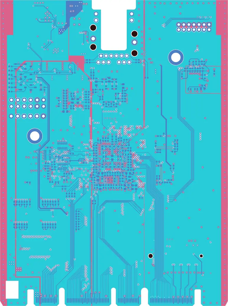 Antmicro ECP5 DC-SCM as its designers routed it