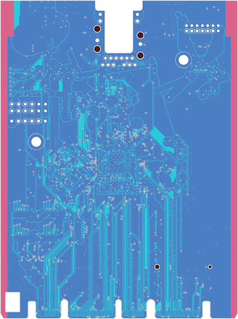 Antmicro ECP5 DC-SCM routed by Zap!