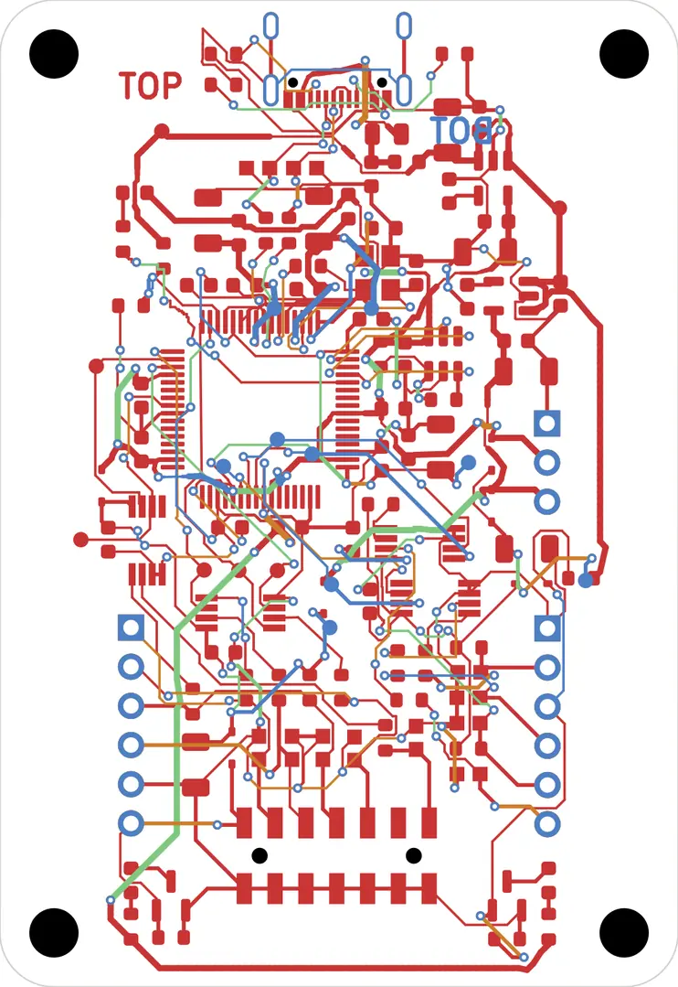 FTDI JTAG programmer routed by tscircuit