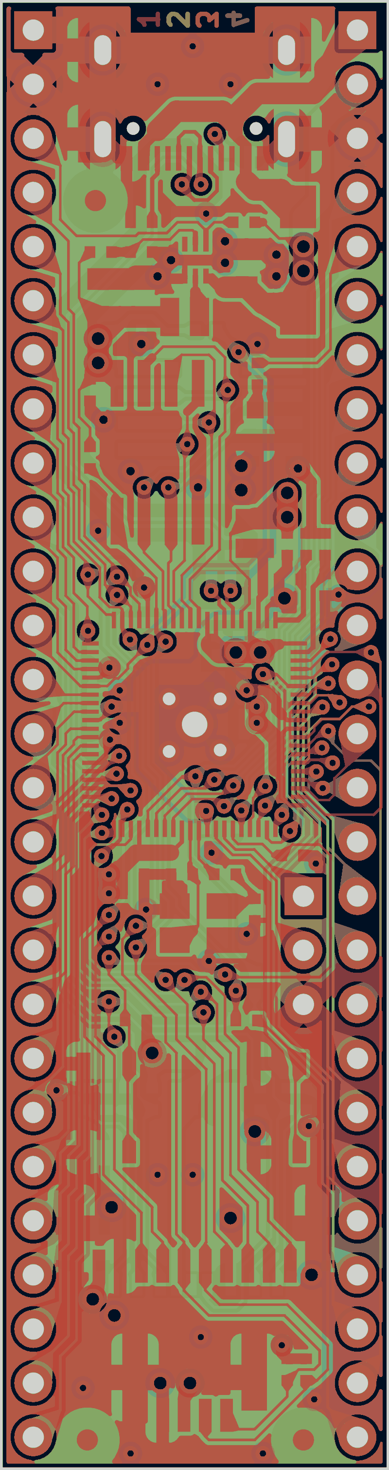 RP2350-PICO2-BB48 as its designers routed it, all copper layers