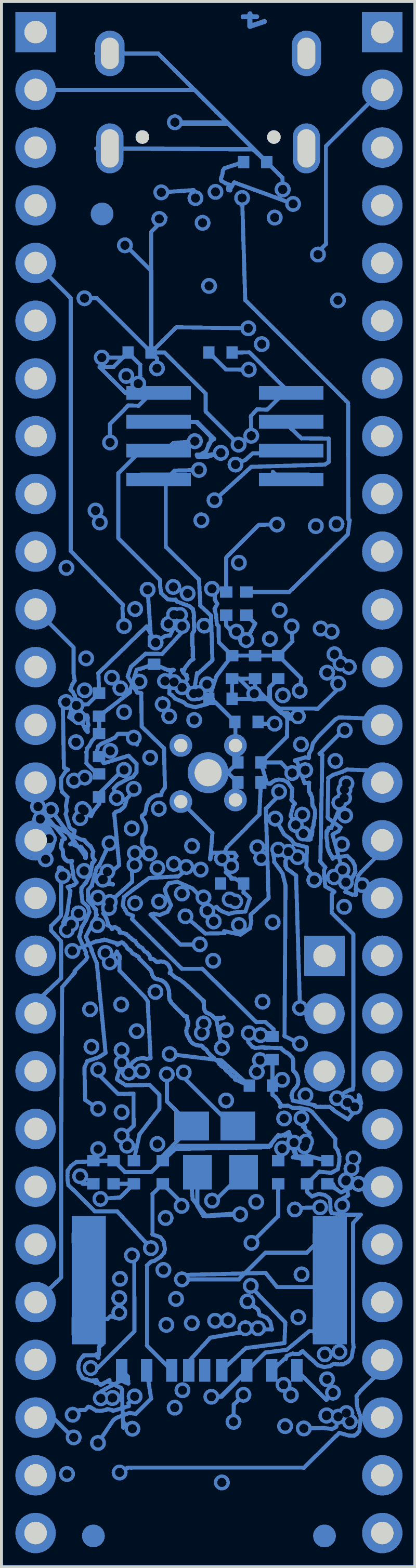 RP2350-PICO2-BB48 routed by tscircuit, B.Cu
