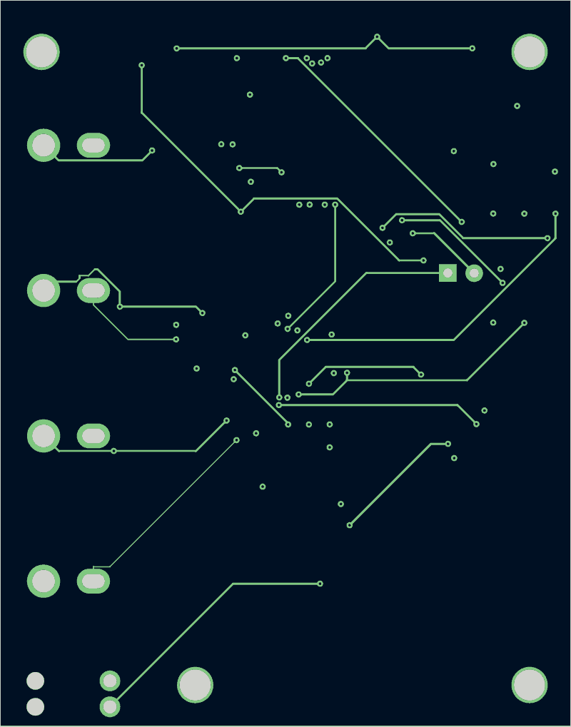 Antmicro CVBS-to-MIPI bridge routed by Freerouting, In1.Cu
