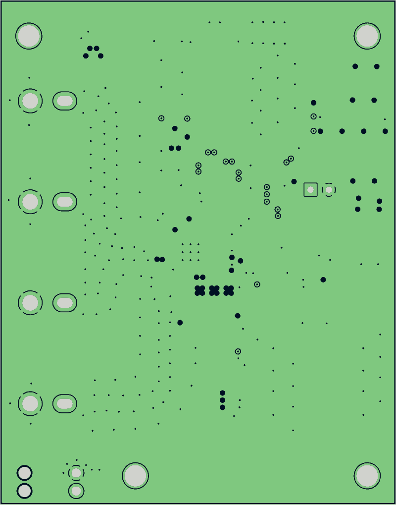 Antmicro CVBS-to-MIPI bridge as its designers routed it, In1.Cu