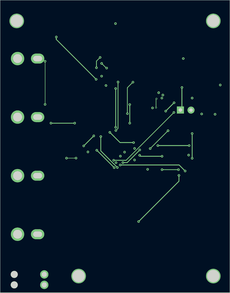 Antmicro CVBS-to-MIPI bridge routed by TraceMaker, In1.Cu