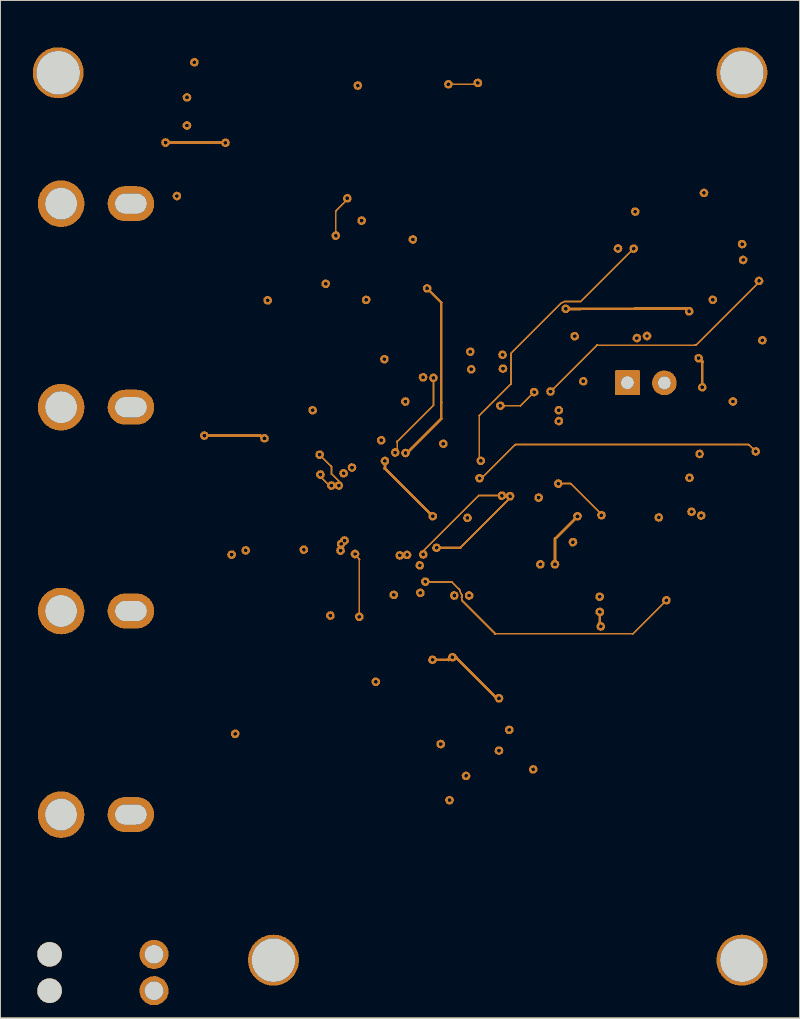 Antmicro CVBS-to-MIPI bridge routed by tscircuit, In2.Cu