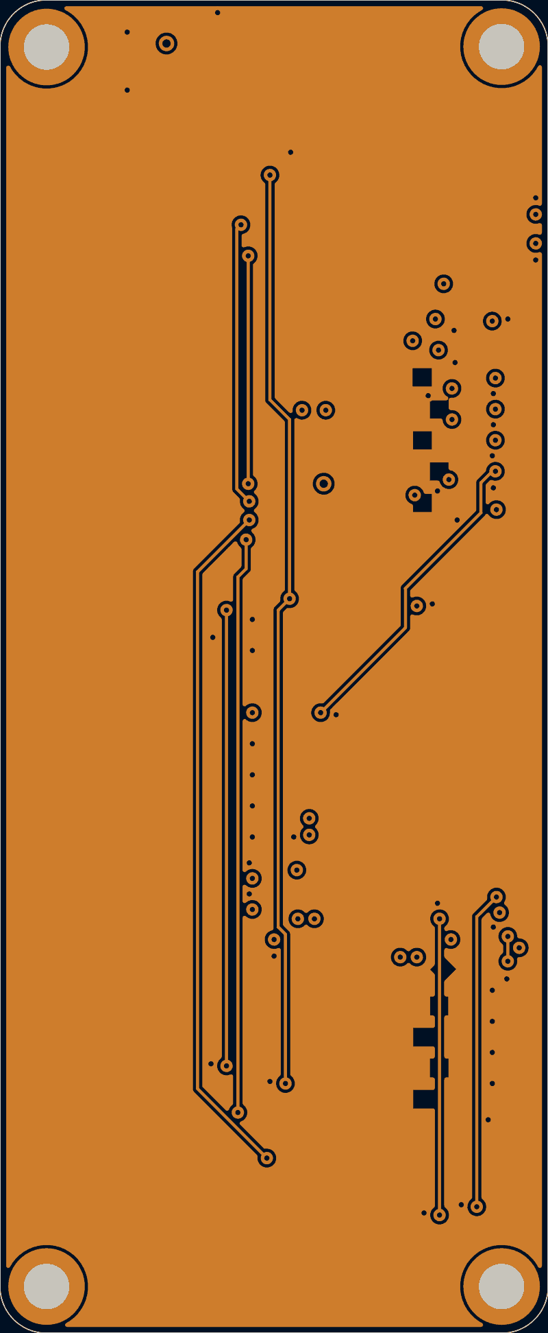 Antmicro dual IPEX CSI interposer routed by Zap!, In2.Cu
