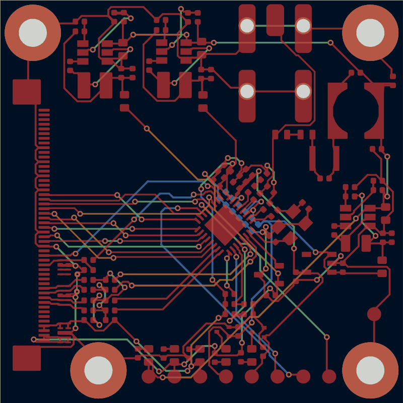 Antmicro GMSL serializer routed by TraceMaker, all copper layers