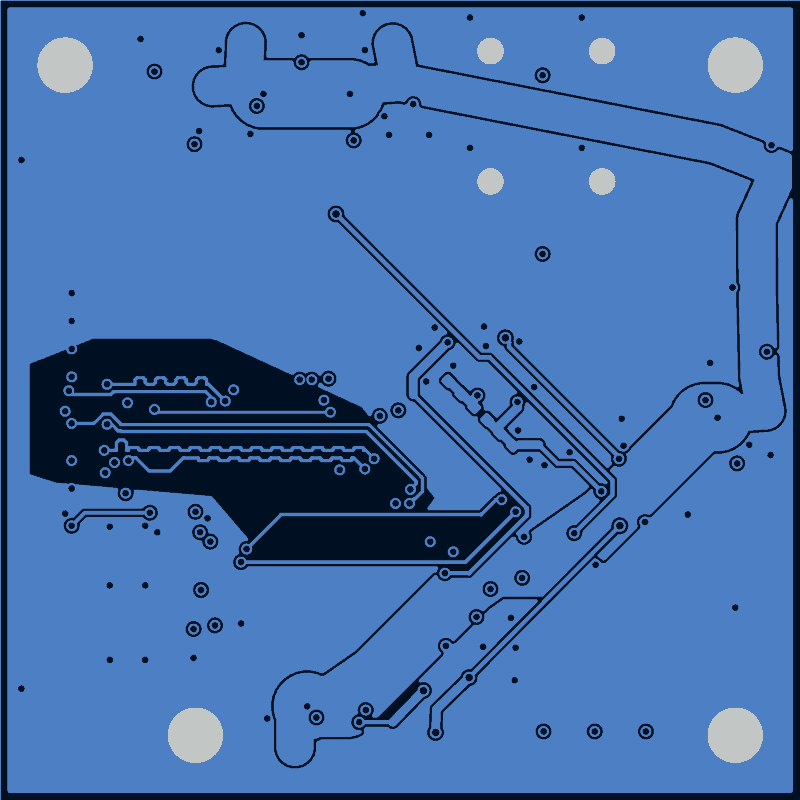 Antmicro GMSL serializer routed by Zap!, B.Cu