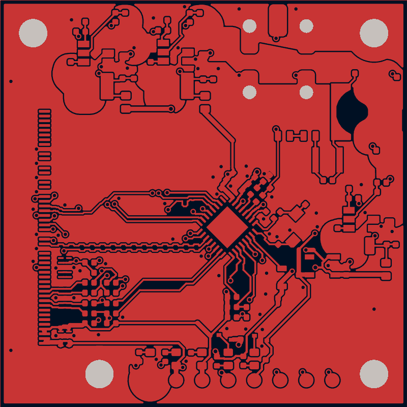 Antmicro GMSL serializer routed by Zap!, F.Cu
