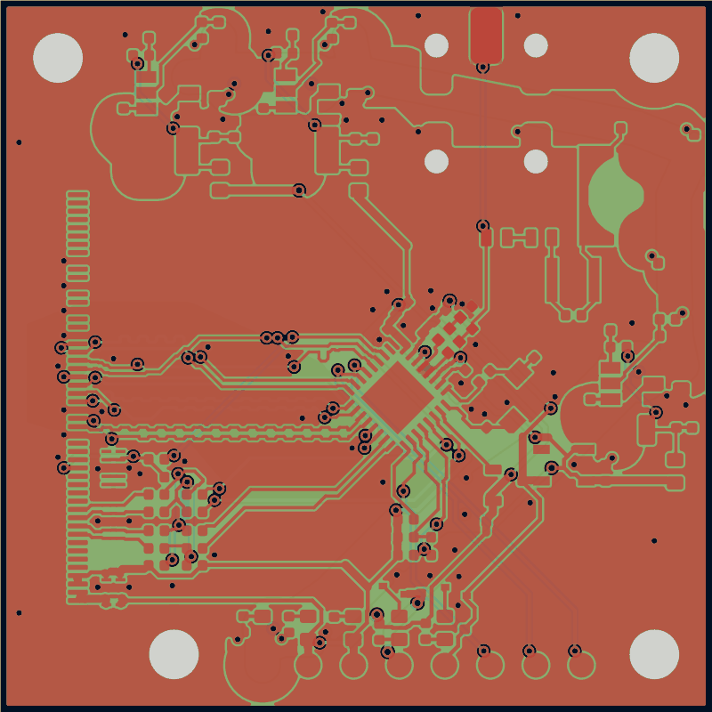 Antmicro GMSL serializer routed by Zap!, all copper layers