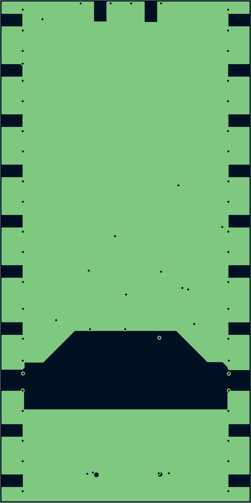 Antmicro signal-integrity test board routed by Zap!, In1.Cu