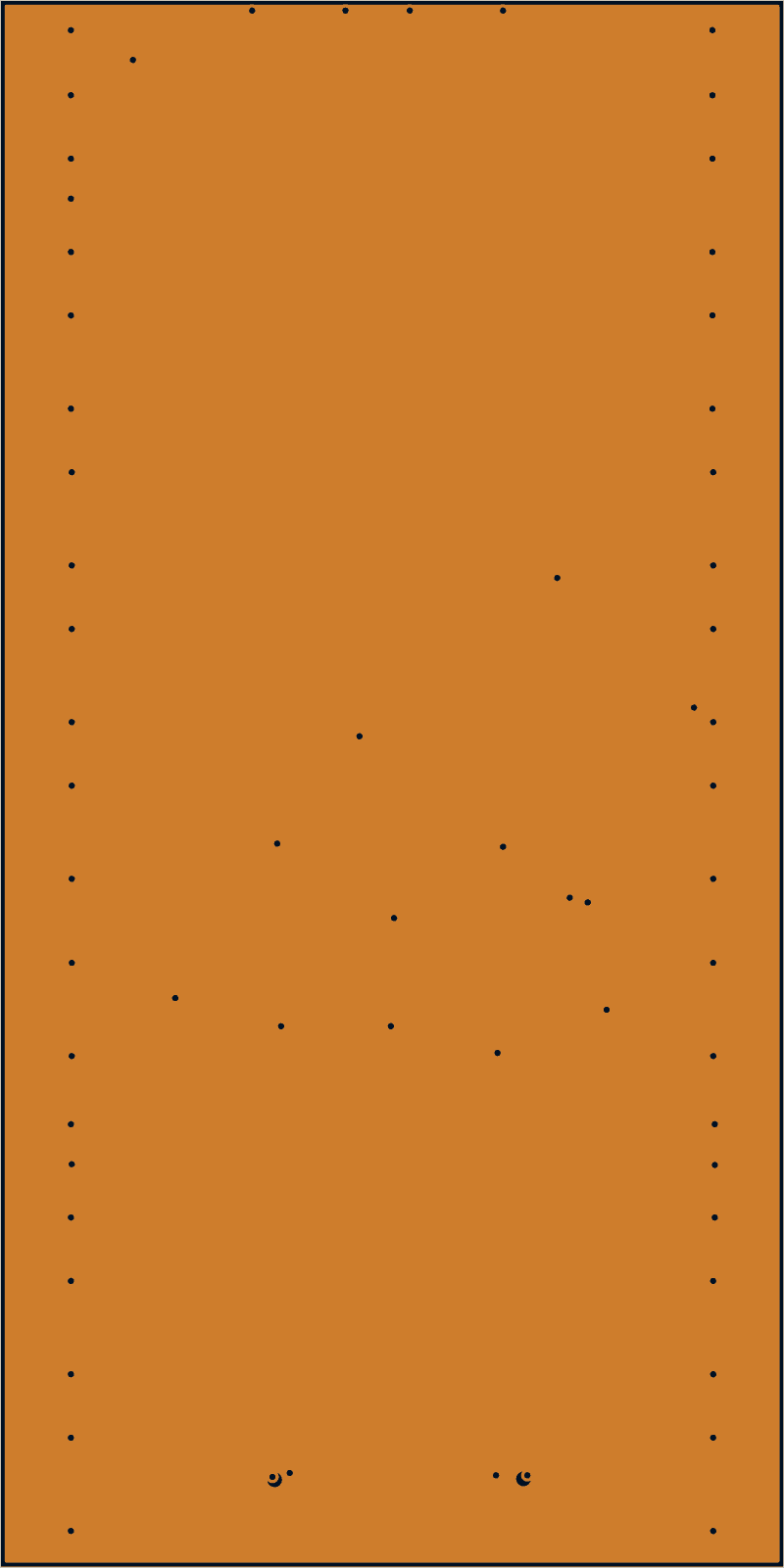 Antmicro signal-integrity test board routed by Zap!, In2.Cu