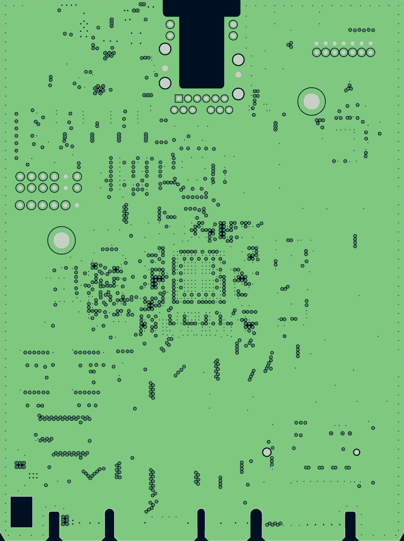 Antmicro ECP5 DC-SCM as its designers routed it, In1.Cu