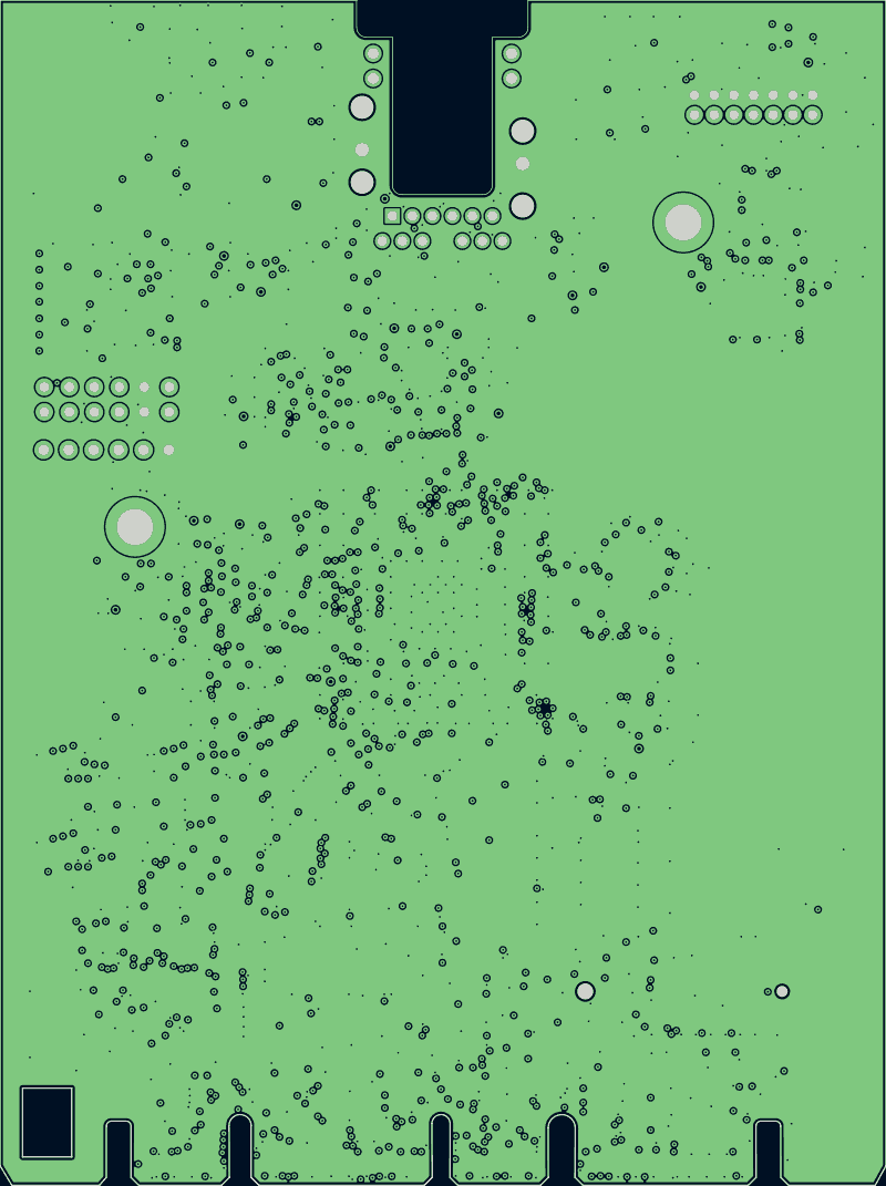 Antmicro ECP5 DC-SCM routed by Zap!, In1.Cu