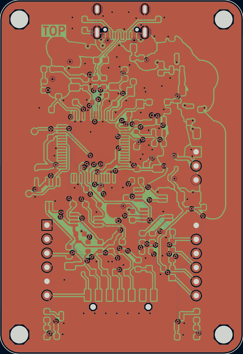 FTDI JTAG programmer routed by Zap!, all copper layers