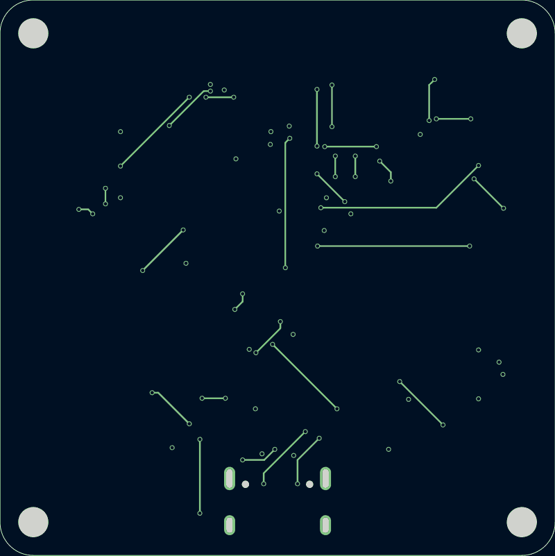 Trellis Core routed by TraceMaker, In1.Cu