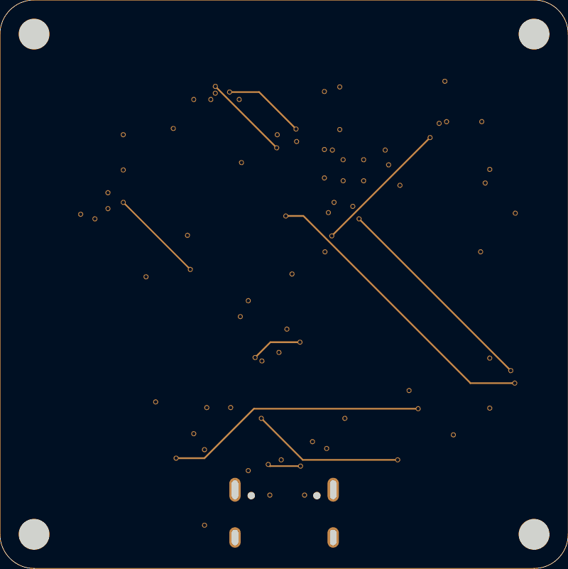 Trellis Core routed by TraceMaker, In2.Cu