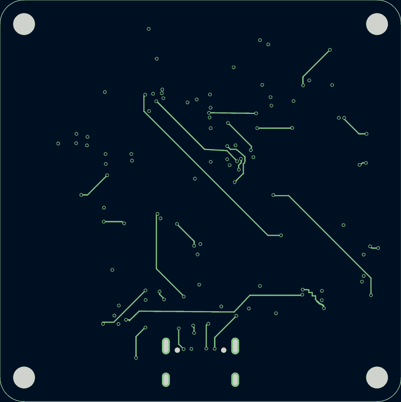 Trellis Core routed by tscircuit, In1.Cu