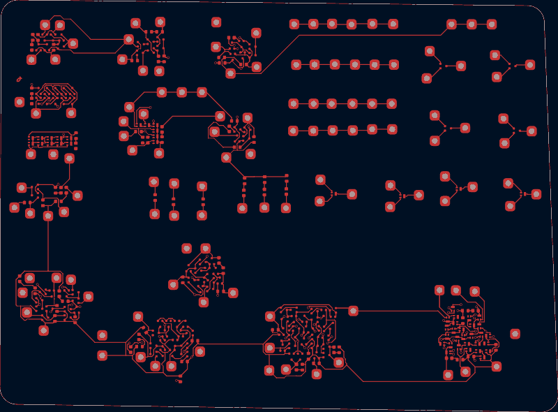 discretesim test board routed by Freerouting, F.Cu