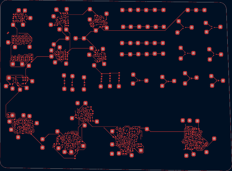 discretesim test board routed by TraceMaker, F.Cu