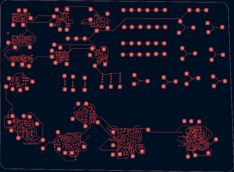 discretesim test board routed by tscircuit, F.Cu