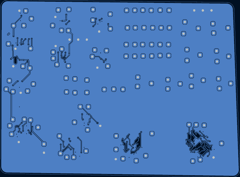 discretesim test board routed by Zap!, B.Cu