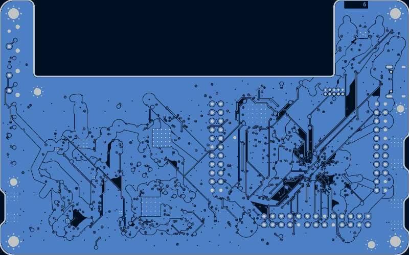 HackRF Pro routed by Zap!, B.Cu