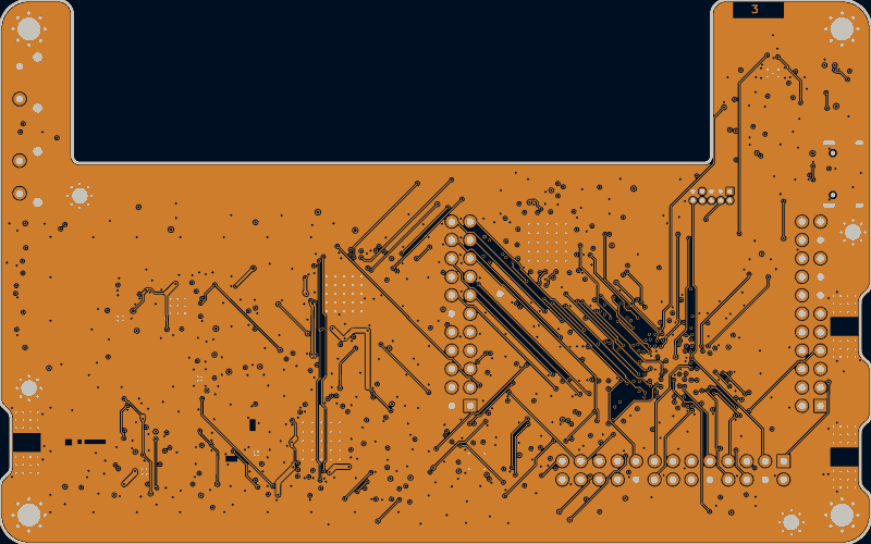 HackRF Pro routed by Zap!, In2.Cu