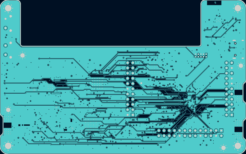 HackRF Pro routed by Zap!, In3.Cu