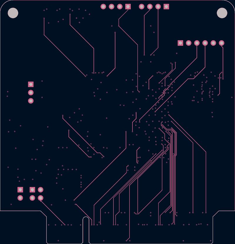 Kintex PCIe board routed by Freerouting, In4.Cu