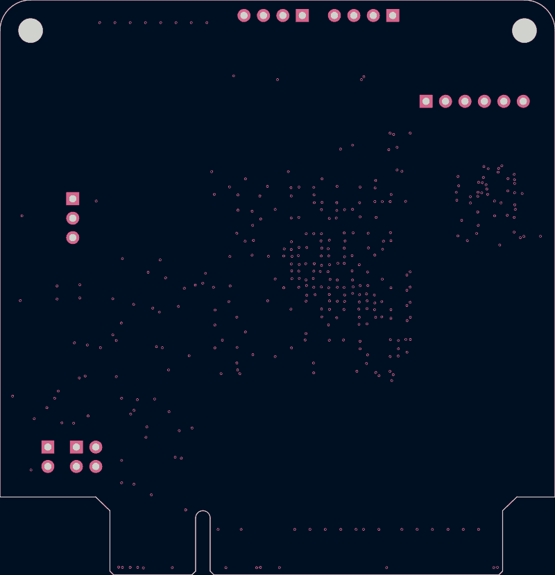 Kintex PCIe board routed by TraceMaker, In4.Cu