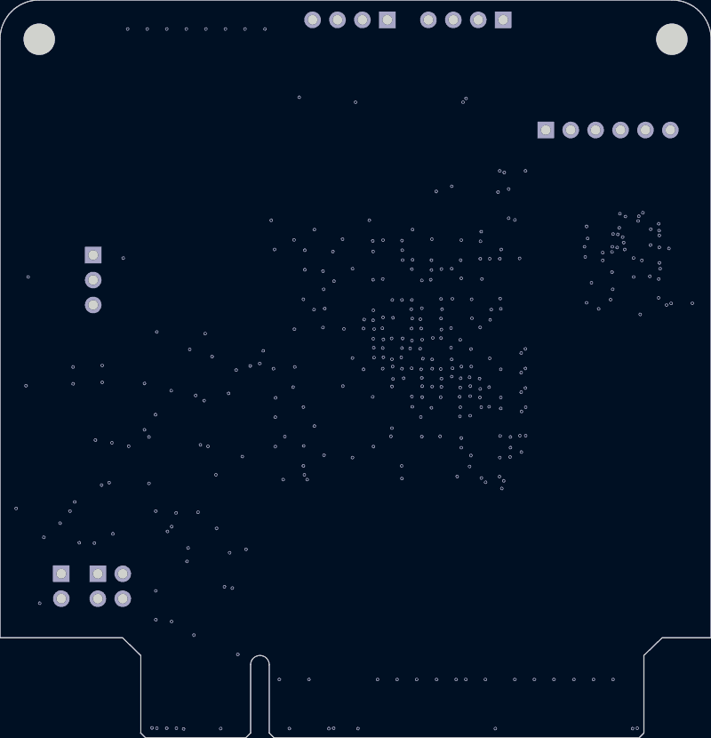 Kintex PCIe board routed by TraceMaker, In5.Cu