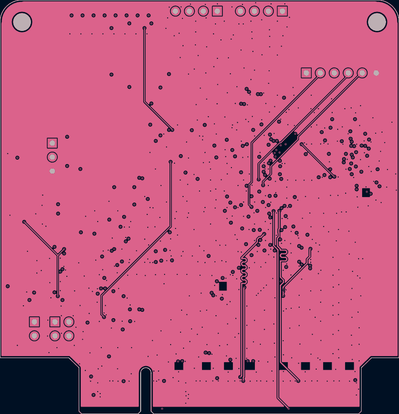 Kintex PCIe board routed by Zap!, In4.Cu