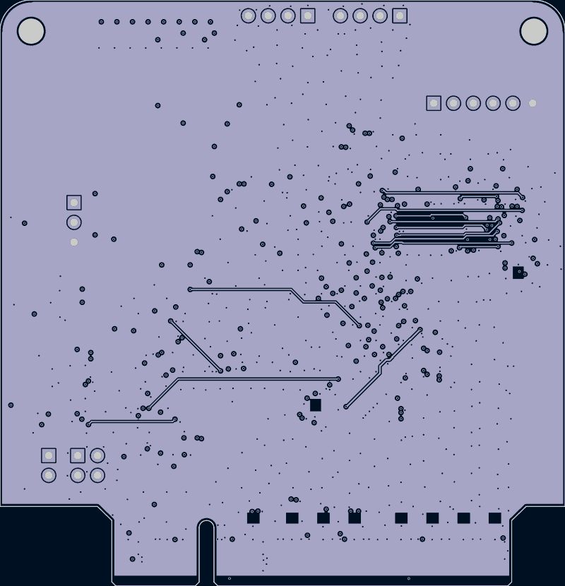 Kintex PCIe board routed by Zap!, In5.Cu