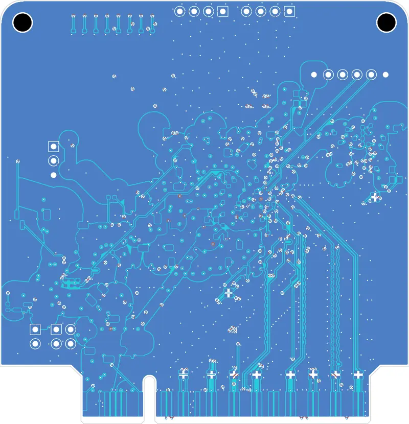 Kintex PCIe board routed by Zap!